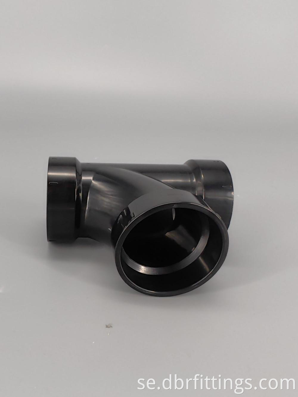 ABS fittings SANITARY TEE for diy home